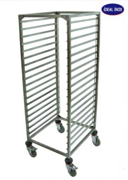 Rastel gastronomic, Ideal Inox, 15 GN 2/1 sau 30 GN 1/1
