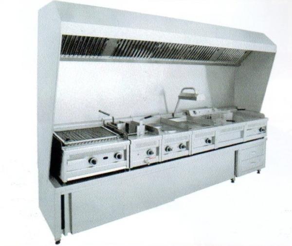 Hota profesionala cu dulap, Ideal Inox, 2900x750x2300