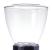 Distribuitor ayran, braga, sucuri naturale de fructe cu particule, limonada, 1 cuva 40 l, Ideal Inox, carcasa neagra, termostat digital