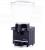 Distribuitor ayran, braga, sucuri naturale de fructe cu particule, limonada, 1 cuva 40 l, Ideal Inox, carcasa neagra, termostat digital