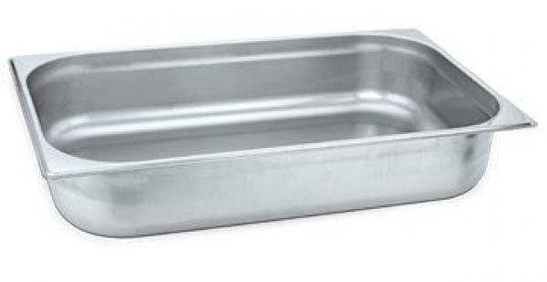 Tava tip Gastronom inox  2/1-65, Ideal Inox, 18,5 l, 650x530x65 mm