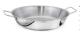 Tigaie preparat paella, IDEAL INOX,  realizata din otel inoxidabil 18/10, dimensiuni cm 28 x6 (H), capacitate 3.7 l