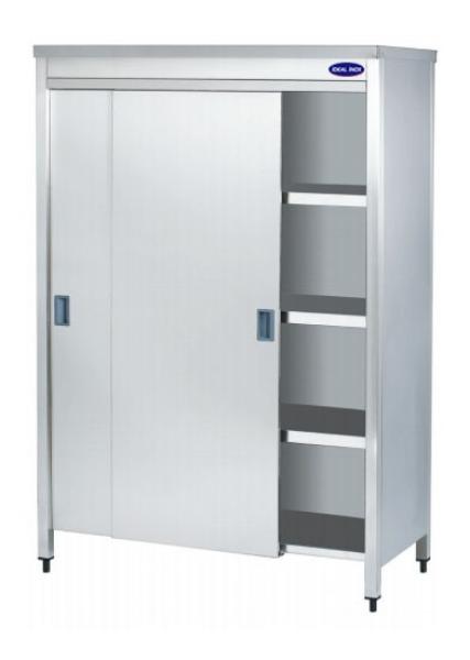 Dulap inox cu usi glisante, Ideal Inox, 1400x600x1800