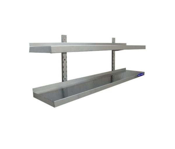 Raft perete cu 2 polite, Ideal Inox, 600x300x500