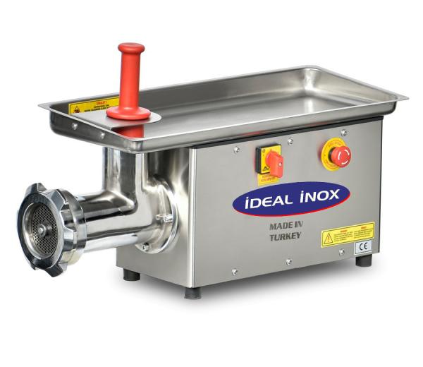 Masina profesionala de tocat carne, 400 Kg/h, Ideal Inox, alimentare 230 V