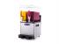 Dozator bauturi cu granita, ceai, crema de cafea, crema de cappucino, serbet, slush, Ideal Inox, doua cuve, 12 l + 12 l, inox