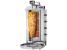 Aparat shaorma, aparat kebab 4 arzatoare, Ideal Inox, Butelie