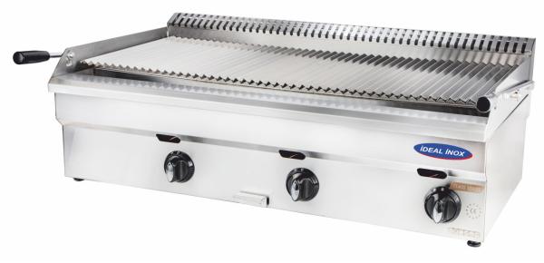 Gratar cu roca vulcanica, Ideal Inox, 1000x550x250, Butelie, Linia Eco