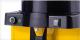 Aparat limonada, sucuri fara particule, 2 cuve 22 l, Ideal Inox, carcasa galbena, termostat manual