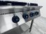 Aragaz profesional cu 4 focuri, Ideal Inox, 800x800x850, Butelie