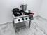 Aragaz profesional cu 4 focuri, Ideal Inox, 800x800x850, Butelie