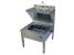 Spalator inox cu 2 cuve pentru oua, Ideal Inox, 500x600x940