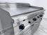 Gratar profesional pe butelie cu suprafata neteda de 120 cm lungime, Ideal Inox, Linia 700