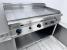 Gratar profesional pe butelie cu suprafata neteda de 120 cm lungime, Ideal Inox, Linia 700