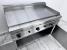 Gratar profesional pe butelie cu suprafata neteda de 120 cm lungime, Ideal Inox, Linia 700