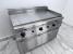 Gratar profesional pe butelie cu suprafata neteda de 120 cm lungime, Ideal Inox, Linia 700