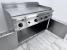 Gratar profesional pe butelie cu suprafata neteda de 120 cm lungime, Ideal Inox, Linia 700