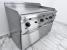 Gratar profesional pe butelie cu suprafata neteda de 120 cm lungime, Ideal Inox, Linia 700