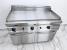 Gratar profesional pe butelie cu suprafata neteda de 120 cm lungime, Ideal Inox, Linia 700