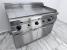 Gratar profesional pe butelie cu suprafata neteda de 120 cm lungime, Ideal Inox, Linia 700