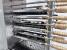 Aparat de frigarui / Adana Kebab / Urfa Kebab cu 20 tepuse, actionate electric, Ideal Inox, cu roca vulcanica