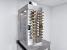 Aparat de frigarui / Adana Kebab / Urfa Kebab cu 20 tepuse, actionate electric, Ideal Inox, cu roca vulcanica