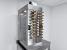 Aparat de frigarui / Adana Kebab / Urfa Kebab cu 20 tepuse, actionate electric, Ideal Inox, cu roca vulcanica
