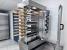 Aparat de frigarui / Adana Kebab / Urfa Kebab cu 20 tepuse, actionate electric, Ideal Inox, cu roca vulcanica