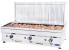 Gratar profesional cu roca vulcanica 900x500x250, Ideal Inox, butelie, Linia 500