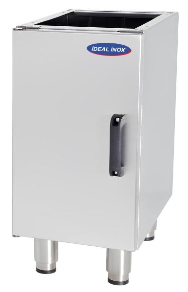 Dulap tip suport pentru aparate HoReCa 30 cm, Ideal Inox, Linia 500