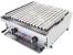 Gratar cu roca vulcanica, Ideal Inox, 90 cm, butelie