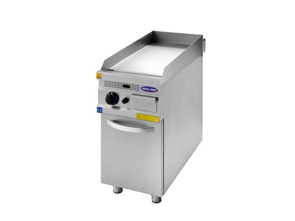 Gratar pe butelie cu placa neteda, Ideal Inox, Linia 930