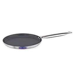 Tigaie profesionala clatite, IDEAL INOX, diametrul 28 cm, realizata din aluminiu cu interior PLATINUM TEFLON, invelis fara PFOA