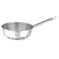 Tigaie profesionala sote, IDEAL INOX, diametrul cm 24 x 8 (H), realizata din otel inoxidabil 18/10, capacitate 2.5 l