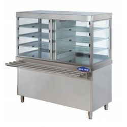 Vitrina frigorifica prezentare, linie autoservire, Ideal Inox