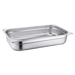 Tava inox tip Gastronom 1/1-65, Ideal Inox, 9l, 530x325x65 mm