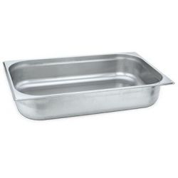 Tava tip Gastronom inox 2/1-150, Ideal Inox, 42,5 l, 650x530x150 mm