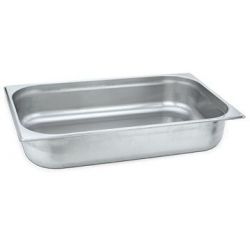 Tava tip Gastronom inox 2/1-40, Ideal Inox, 10 l, 650x530x40 mm