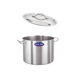 Oala profesionala din inox, cilindrica, Orta Derin 3 l, Ideal Inox,18x12 cm