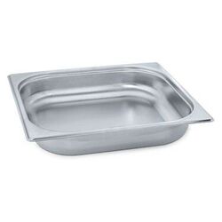 Tava inox tip Gastronom 1/1-20,  Ideal Inox, 2.5 l, 530x325x20 mm