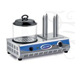Aparat Hot Dog cu 4 tepuse, Ideal Inox