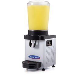 Distribuitor bauturi reci cu 1 cuva 10 l, Ideal Inox, carcasa inox, pt suc cu particule, ayran, shalgam, cafea rece, ceai rece, lapte, limonada