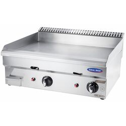 Gratar butelie 1/2 neted, 1/2 striat, Ideal Inox, 700x550x250, Linia Eco
