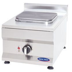 Aragaz electric cu 1 foc patrat, Ideal Inox, Linia 500