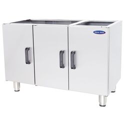 Dulap tip suport pentru aparate HoReCa 90 cm, Ideal Inox, Linia 500