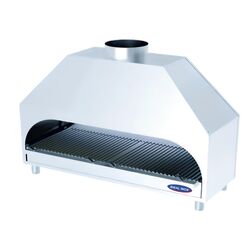 Gratar din inox pe carbuni cu hota si filtre, Ideal Inox, 1700x530x1200