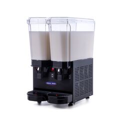 Aparat ayran, salgam, braga, iaurt, Ideal Inox, doua cuve, 20 l + 20 l