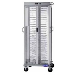 Carucior cald tip dulap  servire, transport, depozitare, 88 farfurii