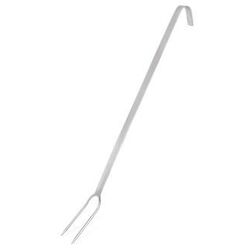 Furca inox pentru carne cu 2 brate, Ideal Inox, 70 cm